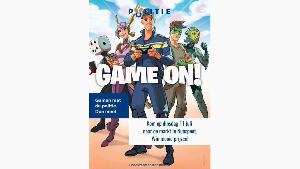 Foto: Mobiel Media Lab van de politie in Nunspeet