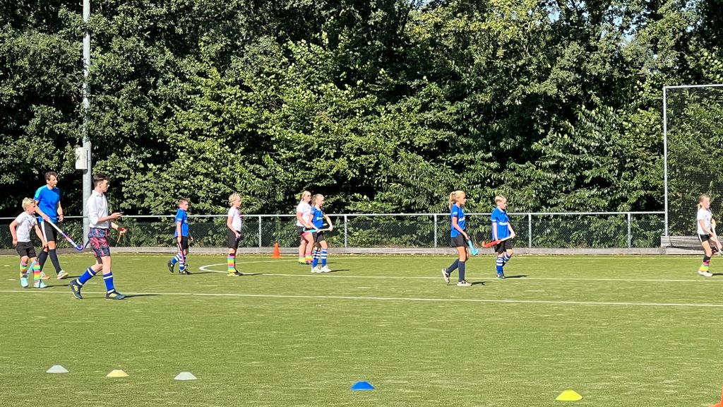 Foto: 40 jaar hockey in Nunspeet