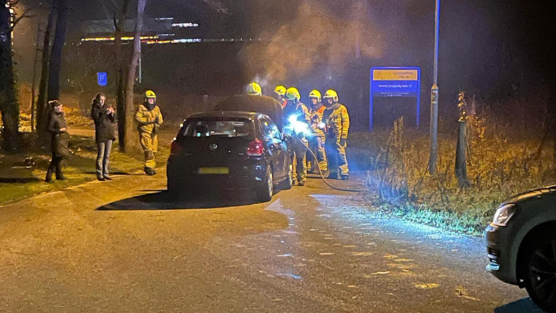 Foto: Brandweer met grote spoed naar ’t Harde