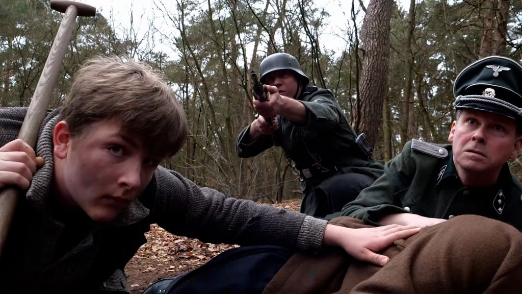 Foto: Oorlogsfilm wordt nogmaals vertoond maar nu op bijzondere locatie in Vierhouten