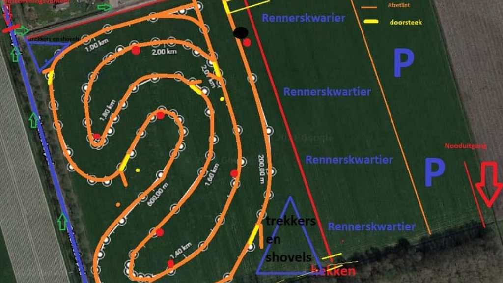Foto: Zeebodem cross Zeewolde