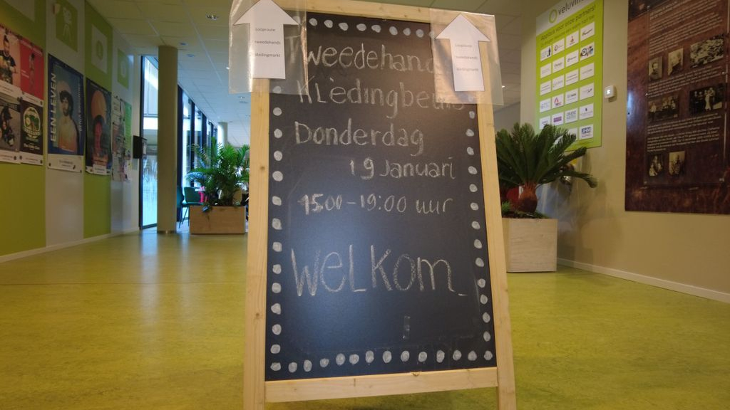 Foto: Goed gebruik van middelen staat centraal bij tweedehands kledingbeurs