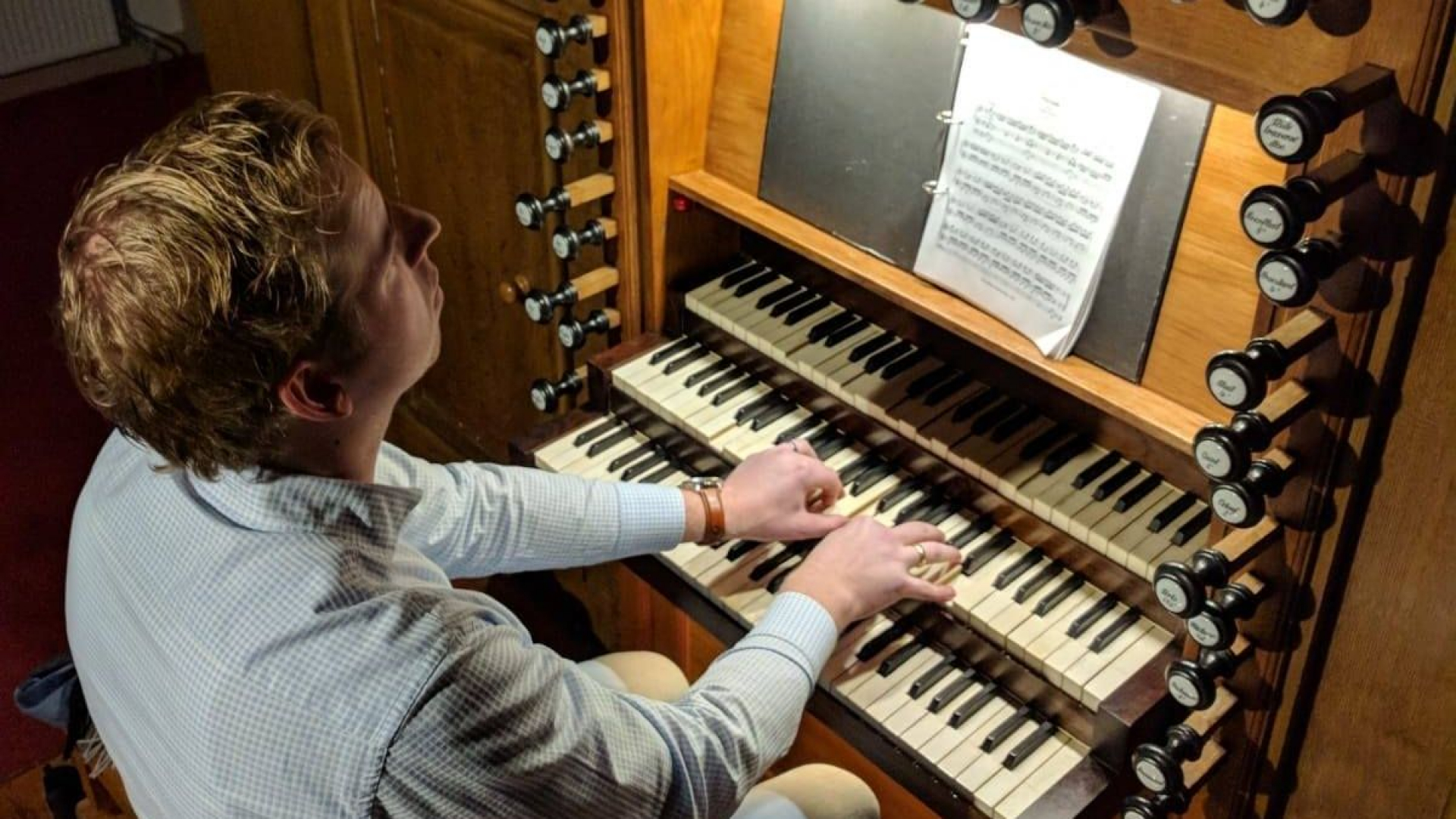 Foto: Sonique orgelconcerten met Hugo van der Meij bij Verhoog Muziek