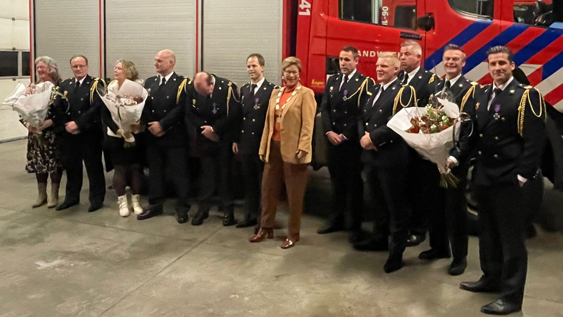 Foto: Jaarlijkse korpsavond  Brandweer Nunspeet 2024