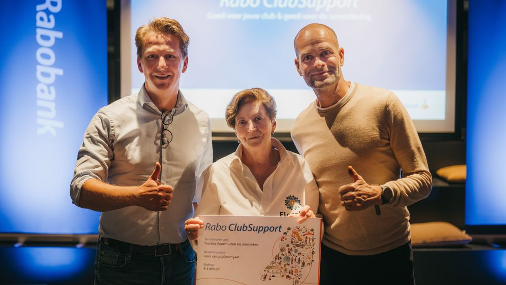 Foto: Floralia Voorthuizen krijgt de meeste stemmen in Gelderse Vallei voor Rabo Clubsupport
