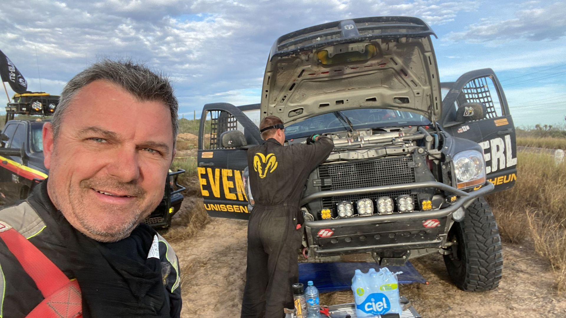 Foto: Team Black Ram heeft uiteindelijk 1100 mijl afgelegd; 