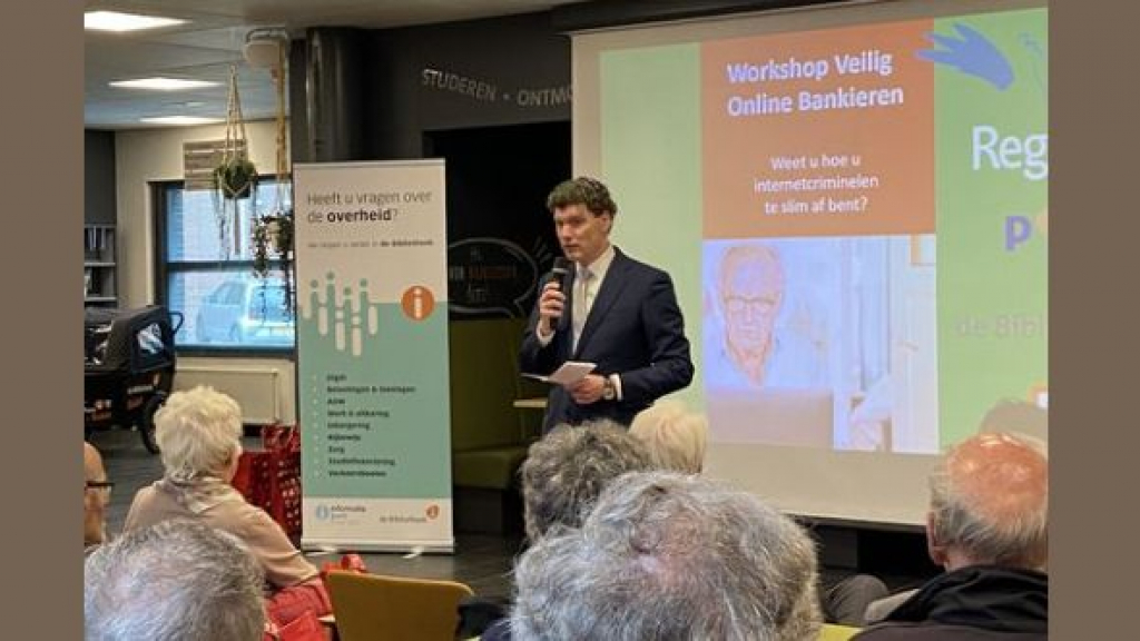 Foto: Gem Barneveld: Maand Senioren en Veiligheid | Veilig bankieren