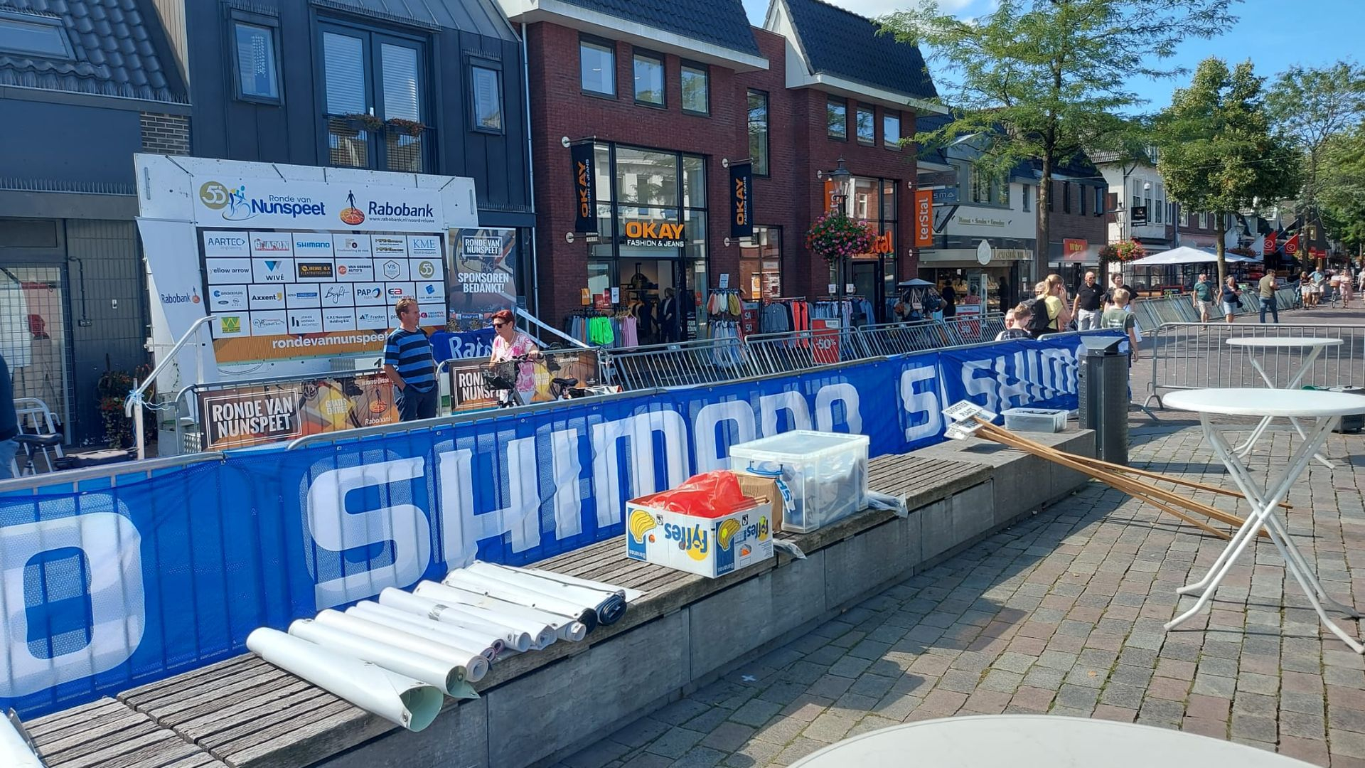 Foto: Voorbereidingen Ronde van Nunspeet worden getroffen