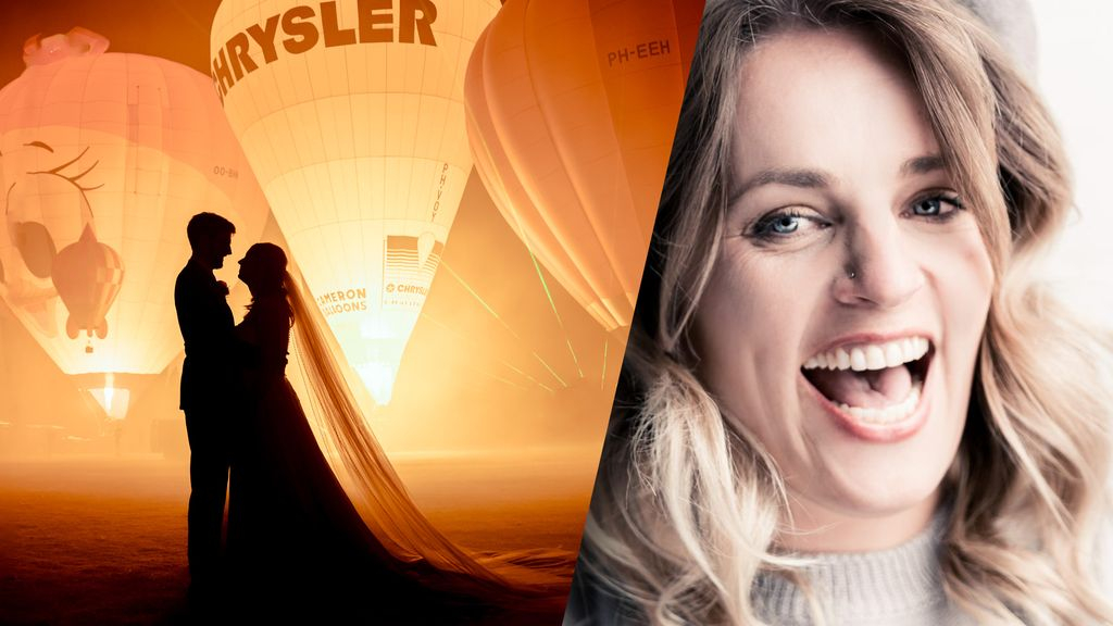 Foto: Trouwfotograaf overspoeld met reacties op spectaculaire trouwfoto