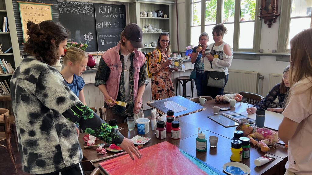 Foto: Deuren wagenwijd open bij de Vrije Academie Nunspeet