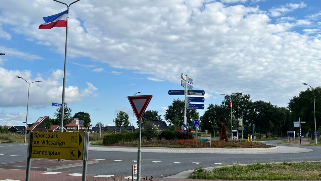 Foto: Omgekeerde vlaggen weggehaald door boeren