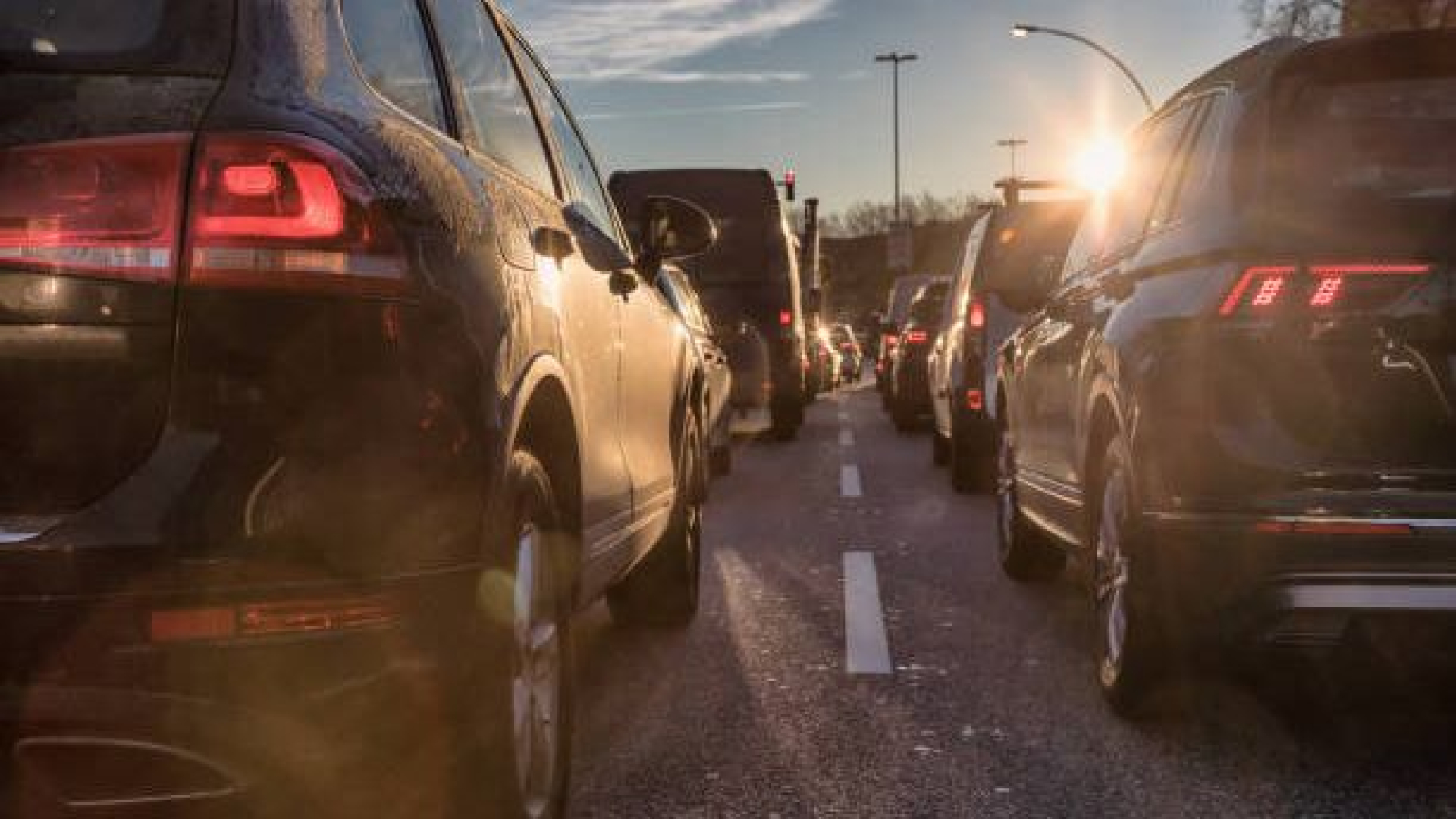 Foto: Flinke vertraging vanochtend op A28