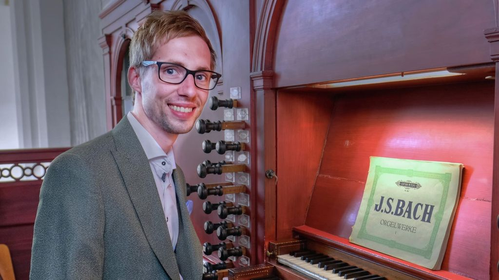 Foto: Orgelconcert Gert van Hoef in Grote Kerk Nijkerk