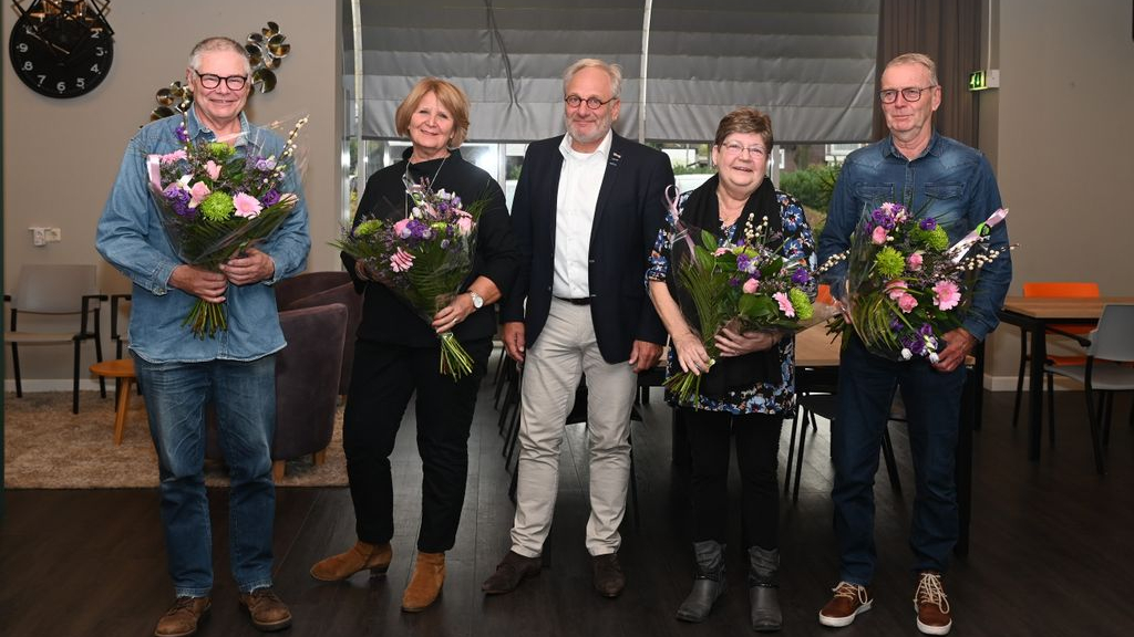 Foto: Afscheid projectleiders UVV Nijkerk