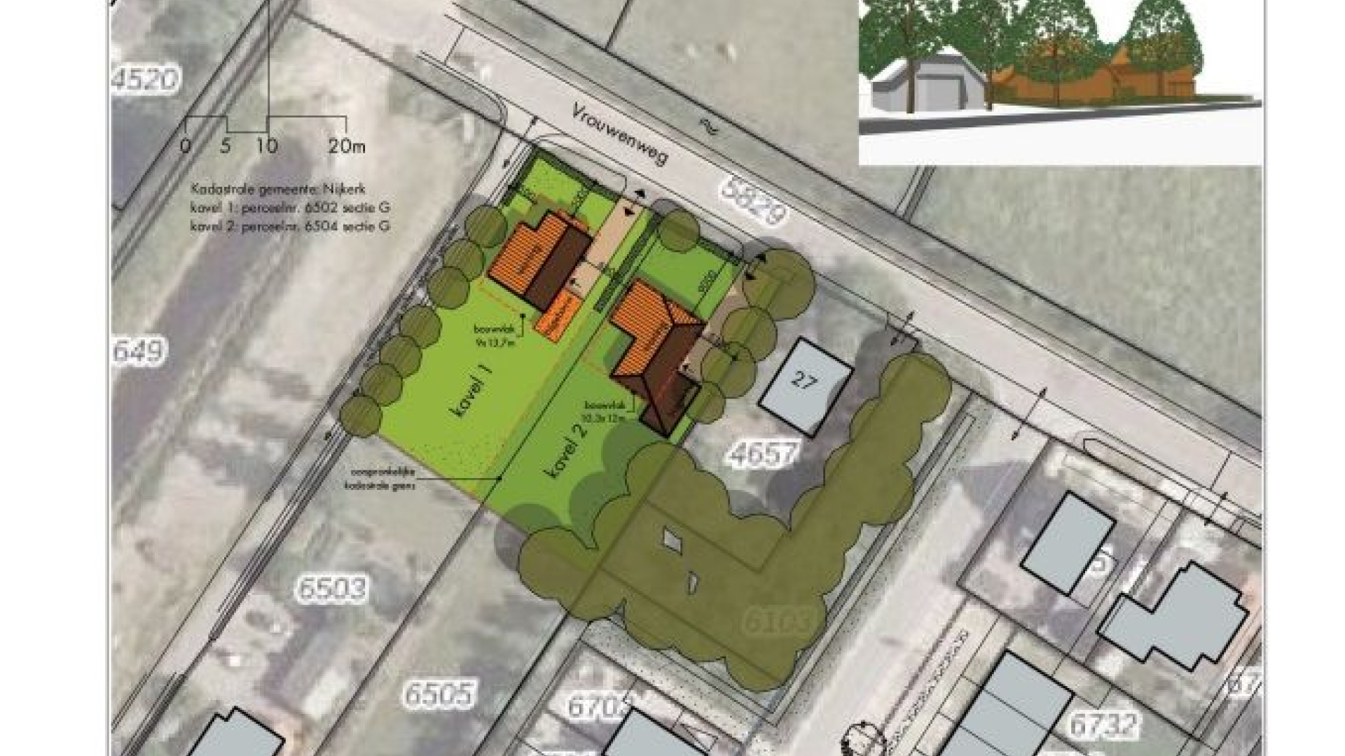 Foto: Inzage herziening Vrouwenweg Nijkerk