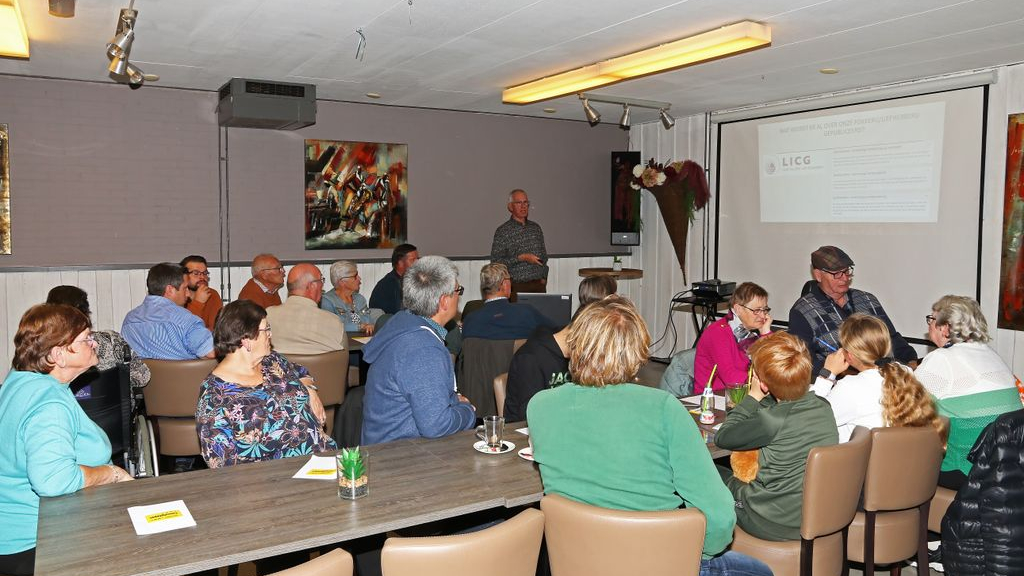 Foto: Lezing Klein Dier Sportvereniging Ons Ideaal