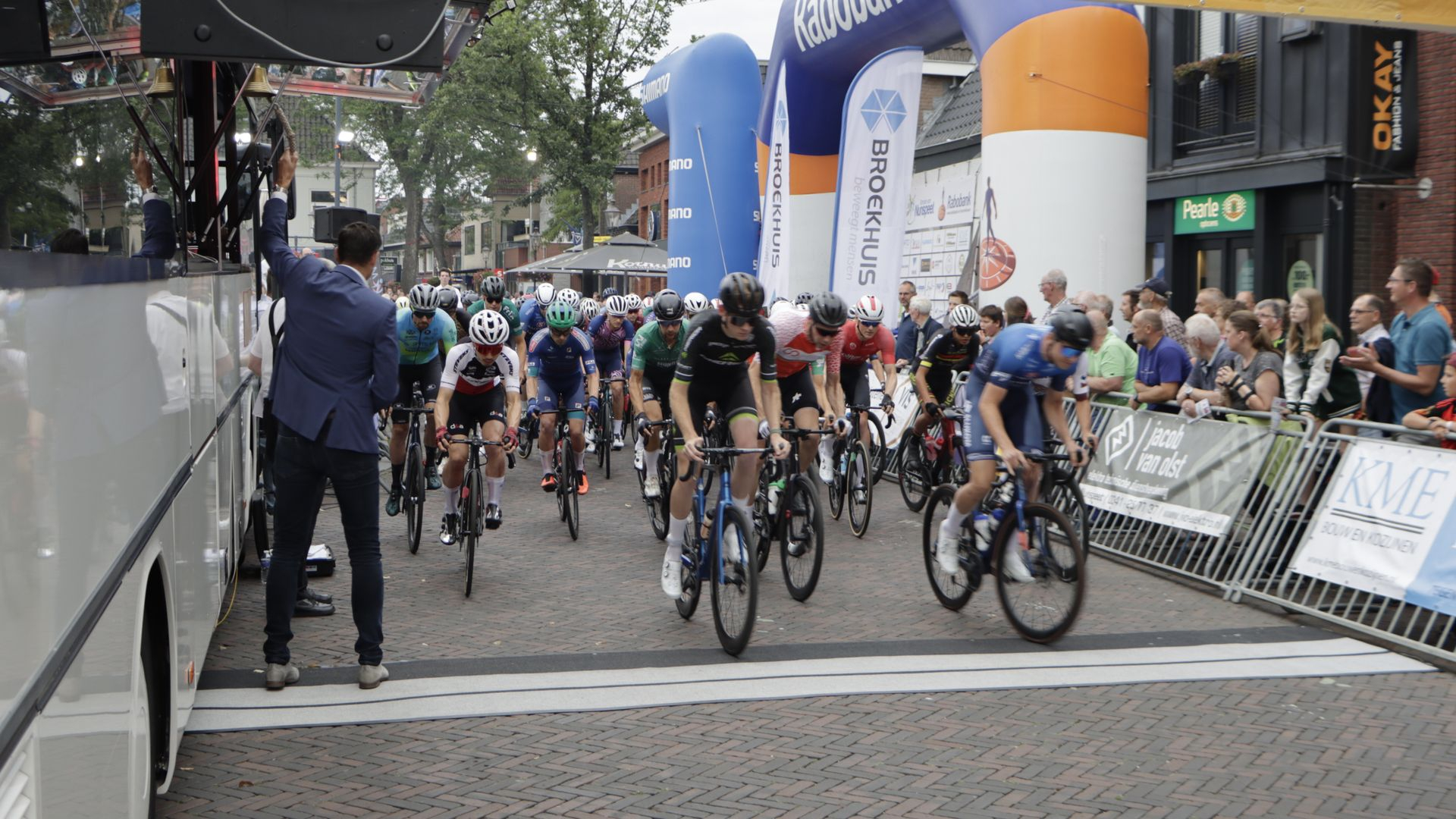 Foto: Jelle ter Weeme wint 50ste Ronde van Nunspeet