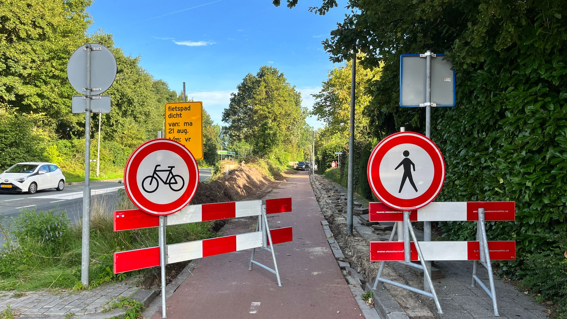 Foto: Fietsspeurtocht door Hoevelaken
