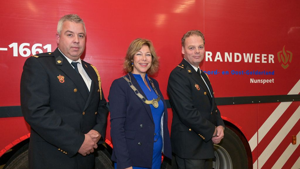 Foto: Bijzondere korpsavond Brandweer Nunspeet