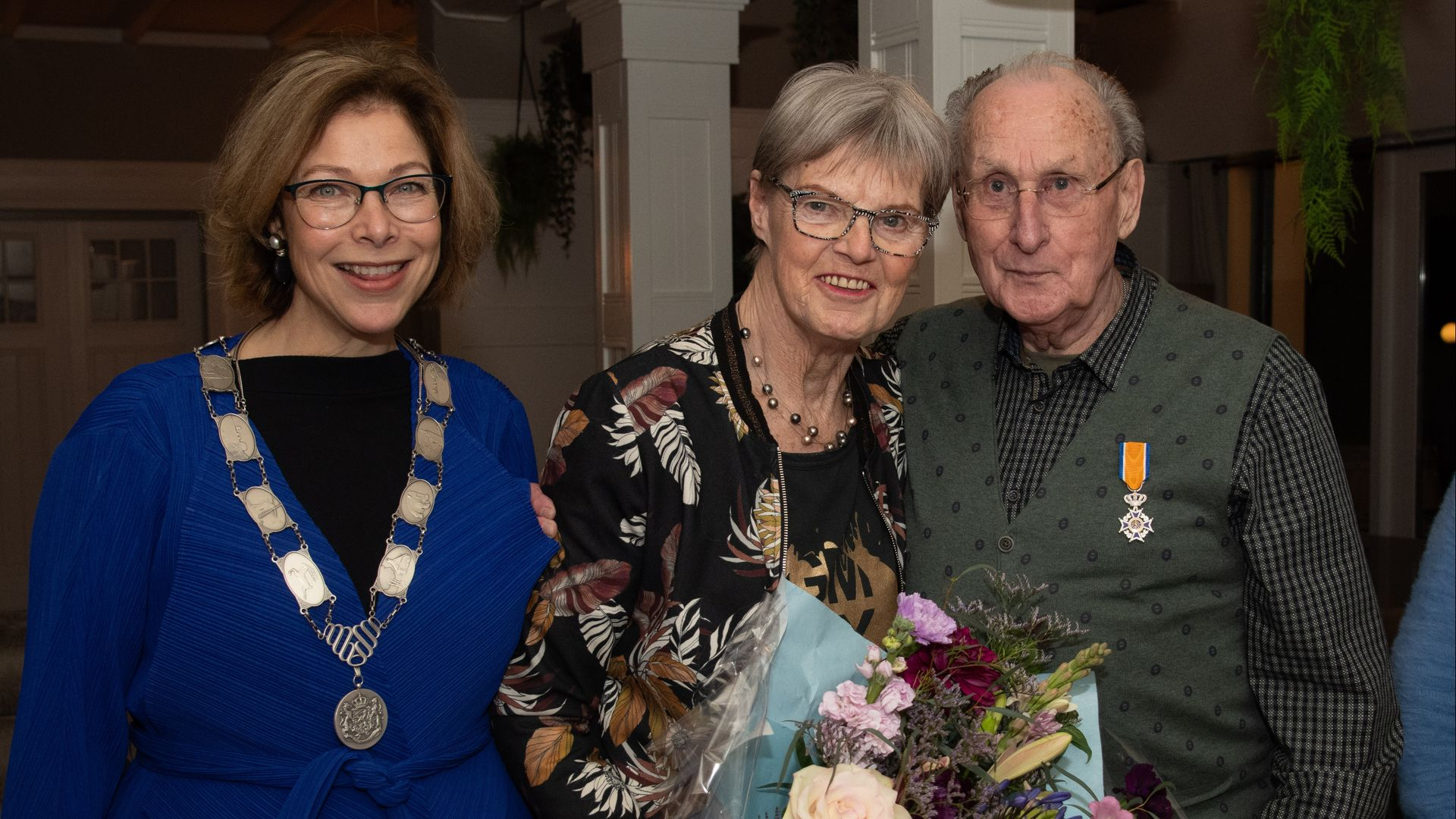 Foto: Koninklijke onderscheiding Arnold Copier