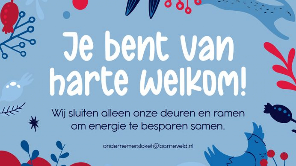 Foto: Barneveldse winkeliers stoken niet voor de buitenlucht