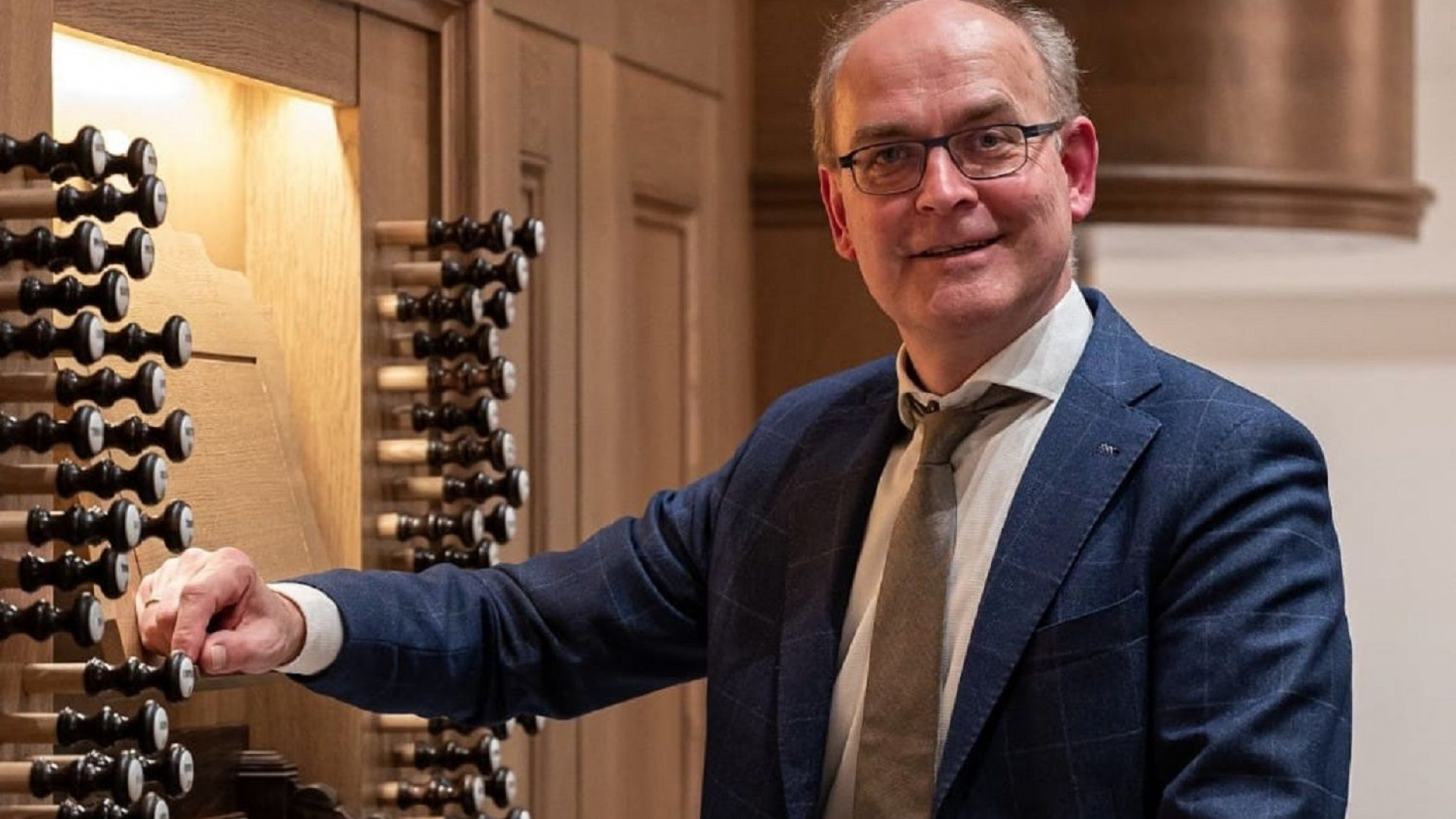 Foto: Orgelconcert Harm Hoeve in Grote Kerk Nijkerk