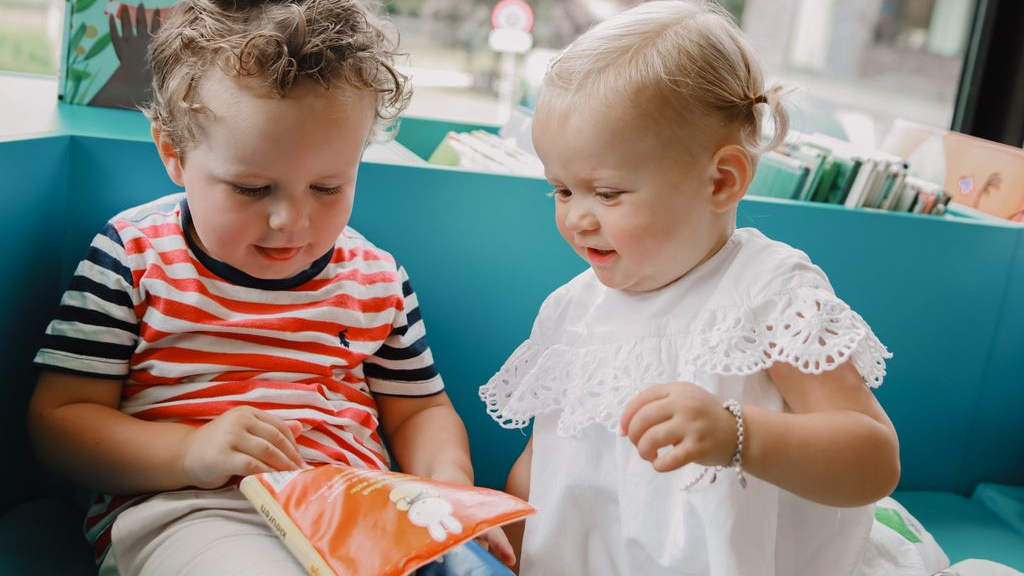 Foto: Bibliotheek introduceert Boekjes & Babbels voor peuters en kleuters