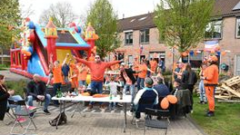 Foto: Gerard Douhof mooist versierde straat van Nijkerk