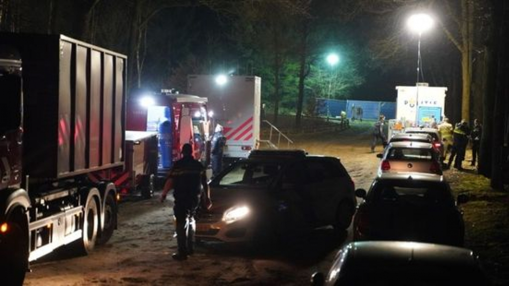 Foto: Aanhouding na vondst dode Belg in Voorthuizen