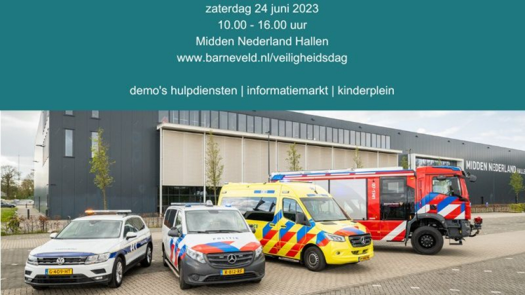 Foto: 24 Juni veiligheidsdag in gemeente Barneveld