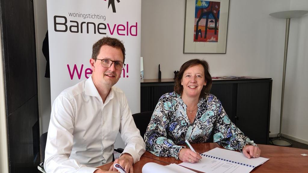 Foto: Woningstichting Barneveld en Van de Kolk onderzoeken samenwerking bij bouw nieuwe woningen in Garderen