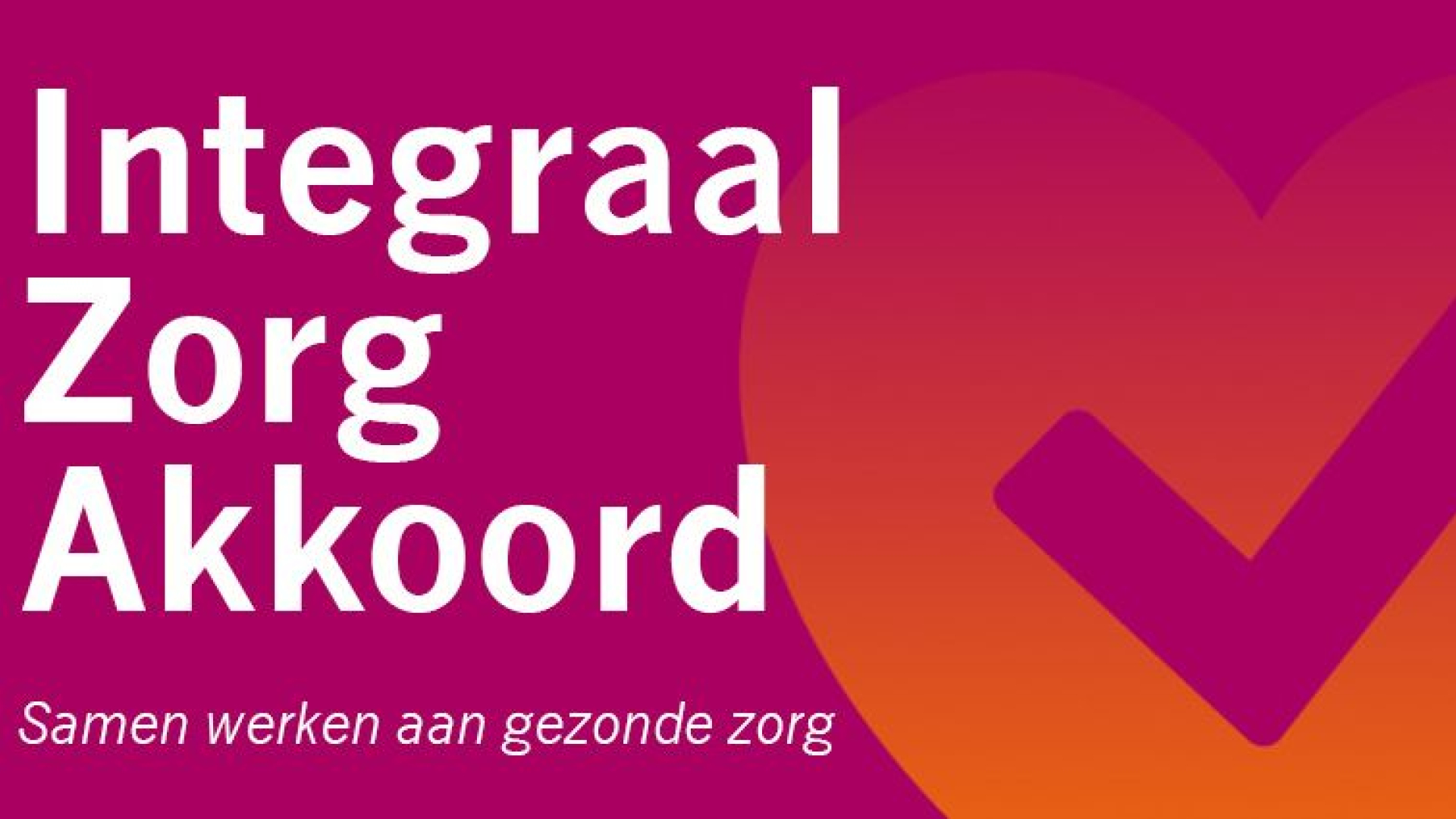 Foto: Presentatie regioplan Noord-Veluwe en Zeewolde voor Integraal Zorgakkoord