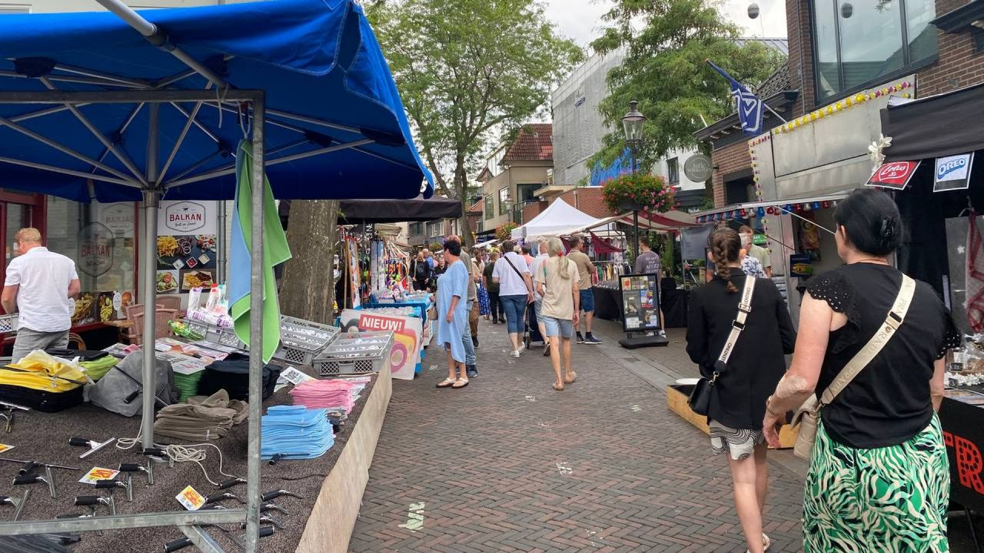 Foto: “Perfect marktweer” op de Zomermarkt