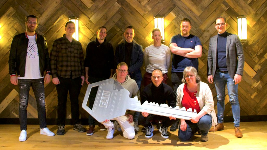 Foto: Eerste FAN-Studenten ontvangen diploma