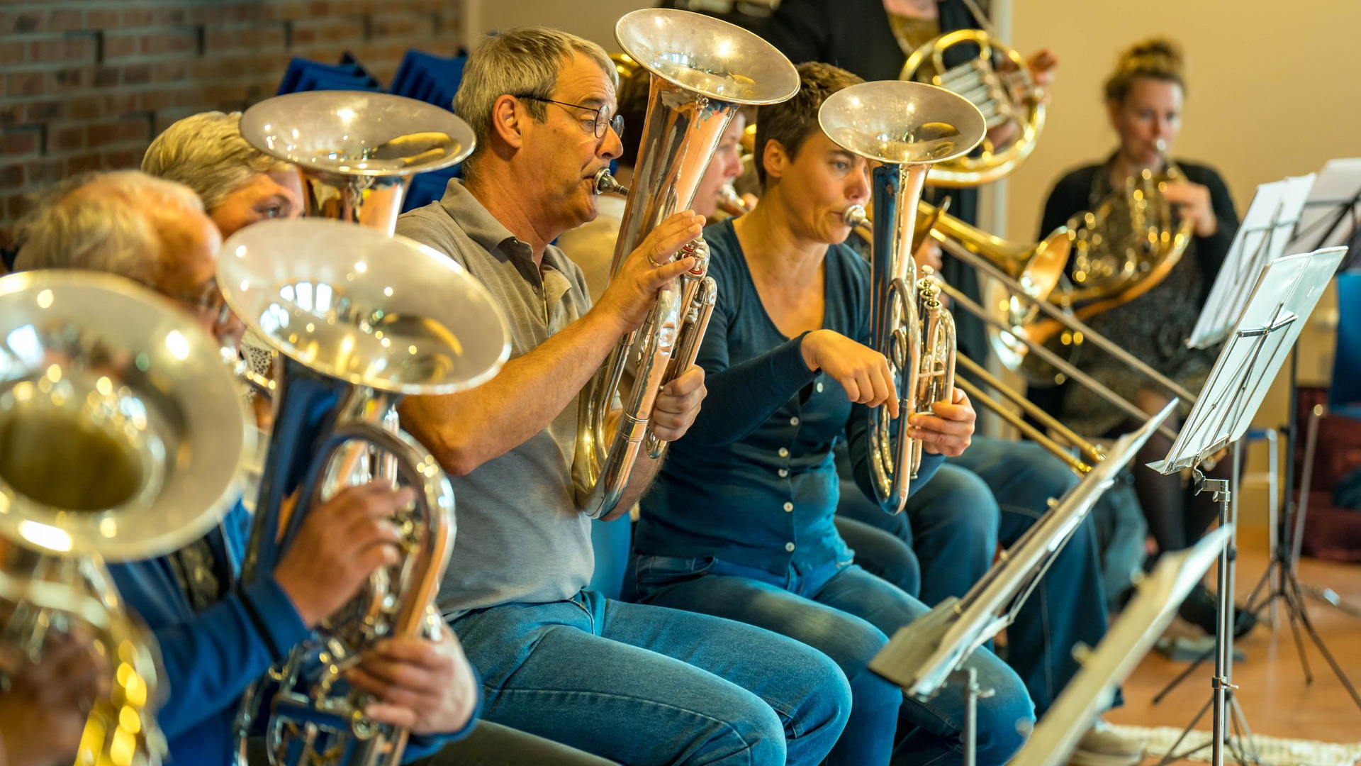 Foto: Het plezier van samen muziek maken