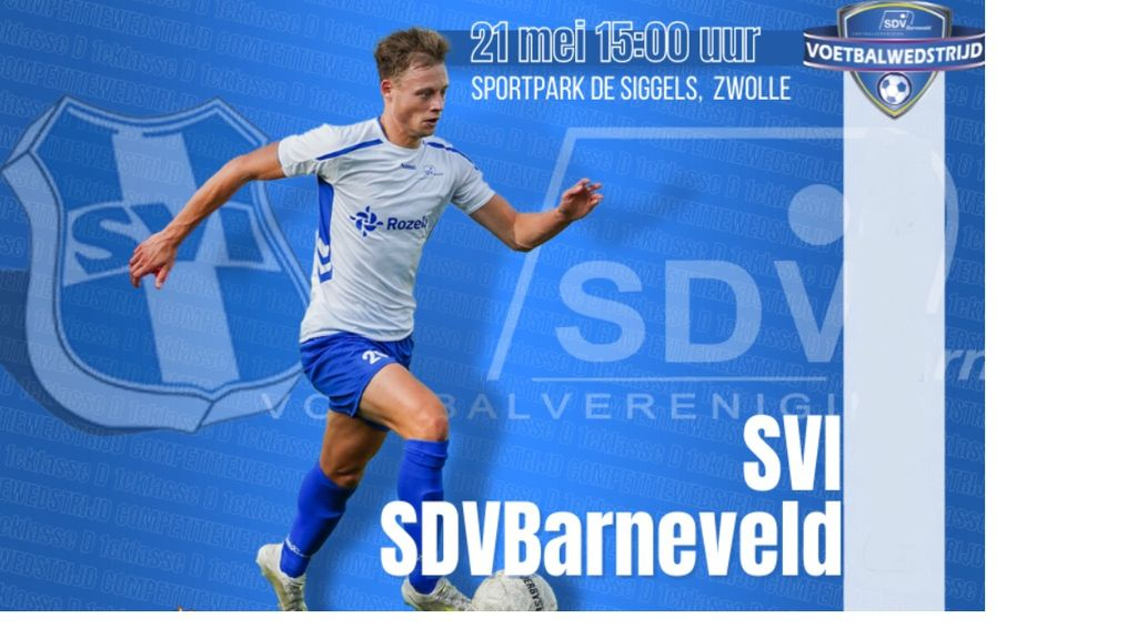 Foto: SVI geeft SDV Barneveld voetballes