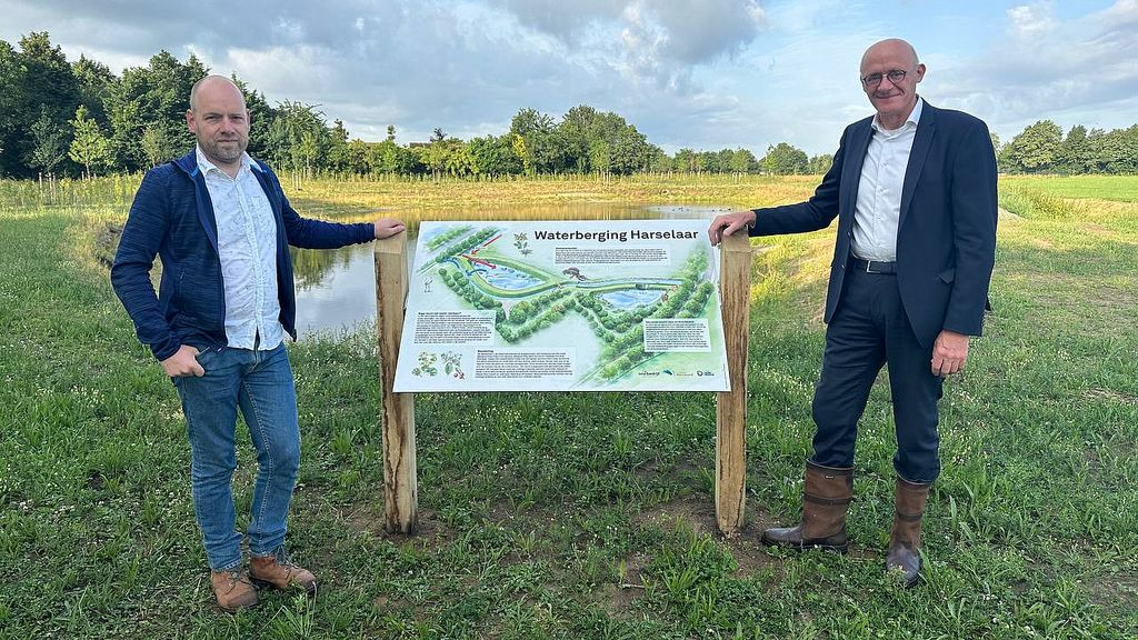 Foto: In Barneveld is de kans op natte voeten een stuk kleiner geworden