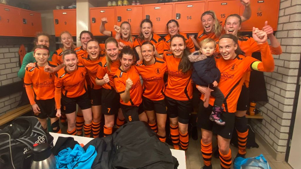 Foto: Sparta Nijkerk VR1 naar halve finale beker