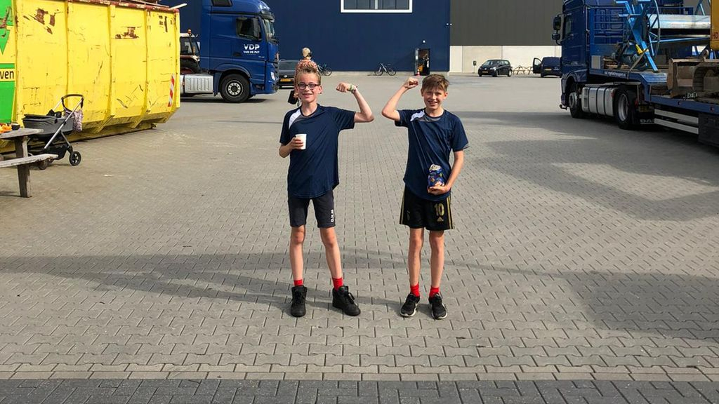 Foto: Muskathlon@home Team Nunspeet haalt meer dan €50.000,- op