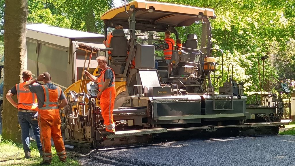 Foto: Werkzaamheden aan de N303