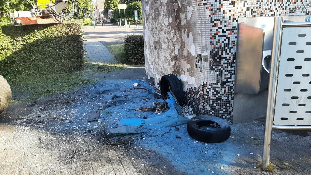 Foto: Weer vernielingen door jongeren in Elburg