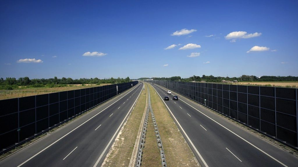 Foto: Maatregelen tegen geluidhinder rijksweg A28 bij Oldebroek