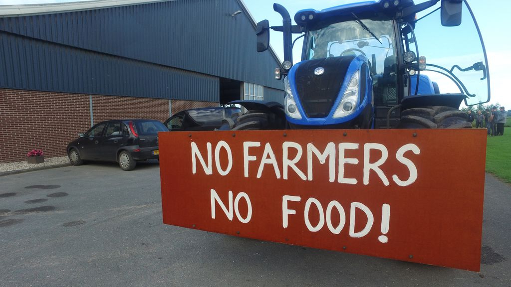 Foto: Boeren gaan de weg weer op voor demonstratie
