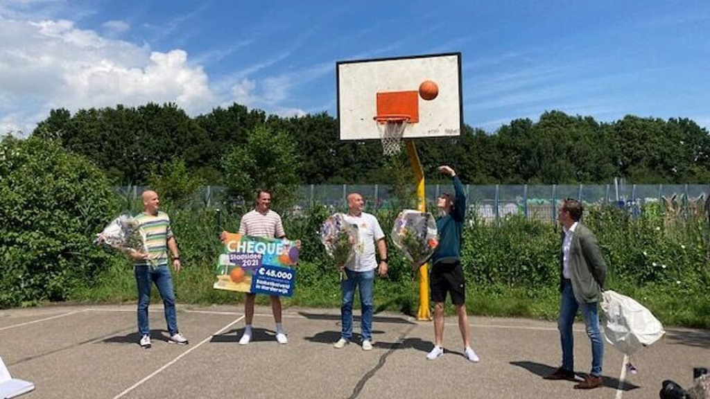 Foto: Een echt basketbalveld gekozen tot Stadsidee 2021