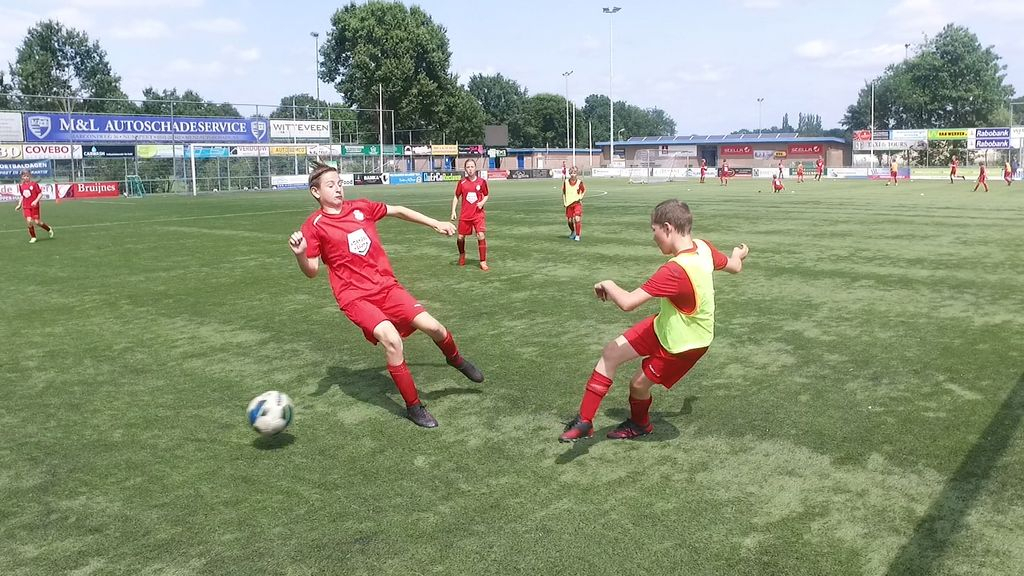 Foto: Clubvoetbaldagen kent verdubbeling van aantal deelnemers