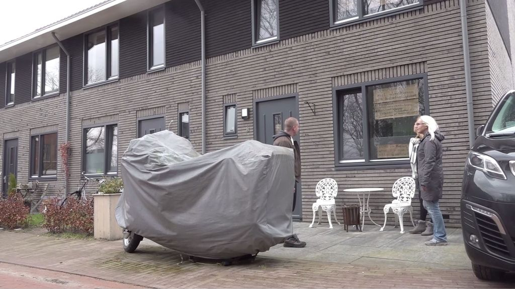 Foto: Veiligheid prefab-woningen Ermelo 'niet in geding' ondanks scheuren en verzakkingen