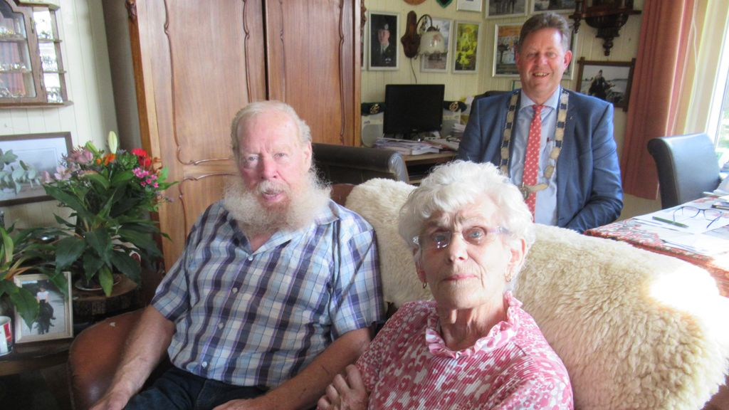 Foto: Felicitaties voor echtpaar Bolder: 60 jaar getrouwd!