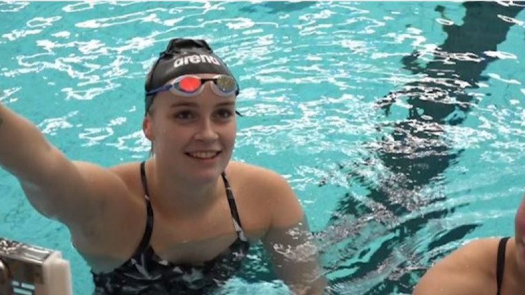 Foto: Zwemster Lisa Kruger haalt zilver op Paralympische Spelen