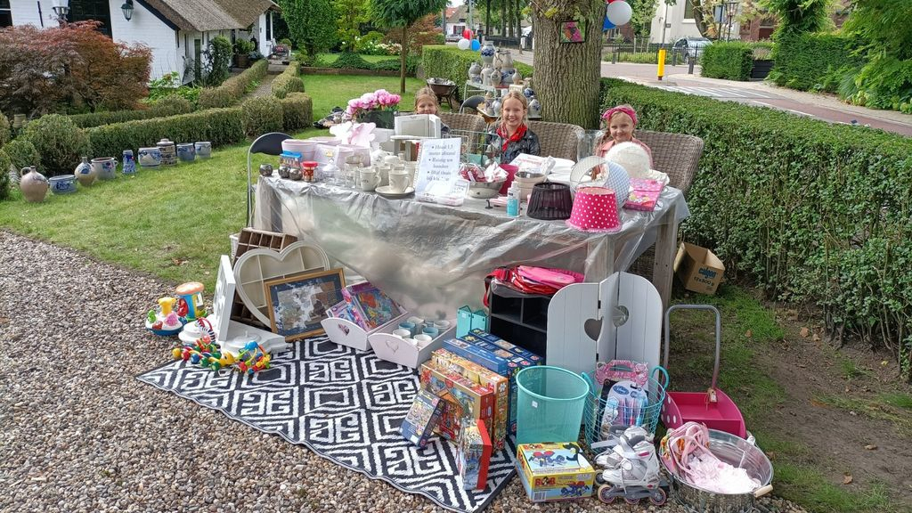 Foto: Boerenmarkt door Elspeet heen