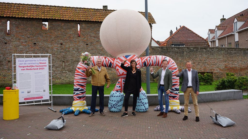 Foto: Harderwijk is finalist in verkiezing 'Meest Toegankelijke Gemeente'